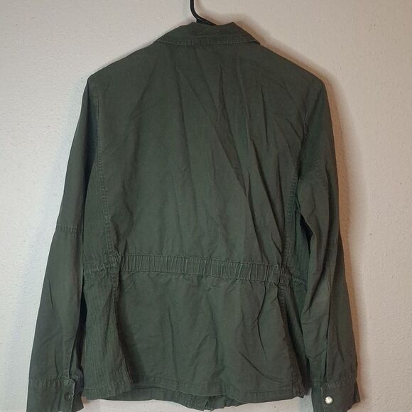 Love Tree Green Utility Jacket size large - Picture 5 of 7